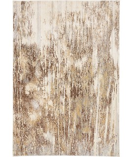 Feizy Parker Rug 2'1 X 3' Rectangle 3705F IVORY/GRAY