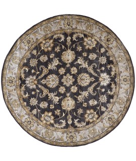 Feizy Eaton Rug 8' x 8' Round 8397F CHARCOAL