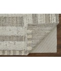 Feizy Ashby ASH8909F Gray/Ivory 3'-6 x 5'-6 Rectangle Area Rug