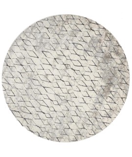 Feizy Kano Rug 8'-9 x 8'-9 Round 3872F SAND/CHARCOAL