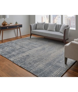 Feizy Eastfield Rug 3' x 5' Rectangle 69AIF BLUE/BEIGE