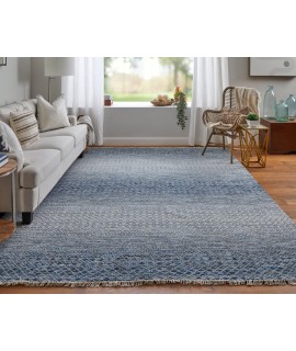 Feizy Branson Rug 2' x 3' Rectangle 69BQF BLUE/IVORY