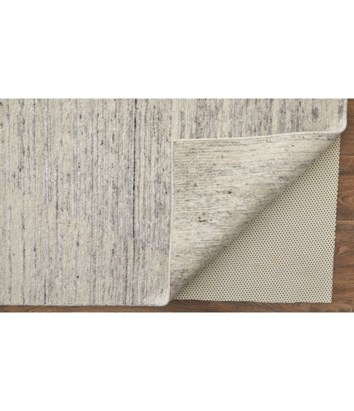 Feizy Brighton BRI69CHF Ivory/Taupe/Silver 3' x 5' Rectangle Area Rug