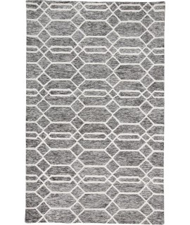 Feizy Belfort Rug 10' x 14' Rectangle 8777F CHARCOAL/IVORY