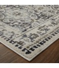 Feizy Kano 8643874F Ivory/Taupe/Gray 8'-9 x 8'-9 Round Area Rug