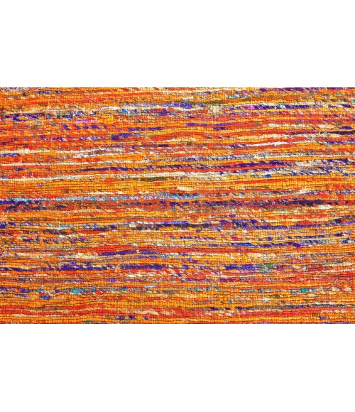 Feizy Arushi 5780504F Orange/Tan/Purple 8' x 11' Rectangle Area Rug