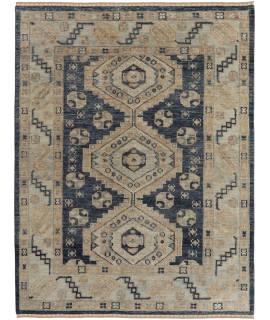 Feizy Fillmore Rug 8' x 8' Round 6943F BLUE/IVORY