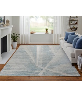 Feizy Brighton Rug 5'-6 x 8'-6 Rectangle 69CHF MINT/IVORY
