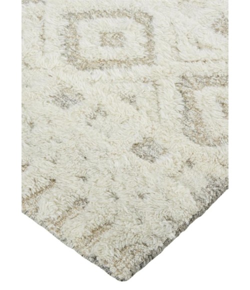 Feizy Anica ANC8010F Ivory/Tan 12' x 15' Rectangle Area Rug