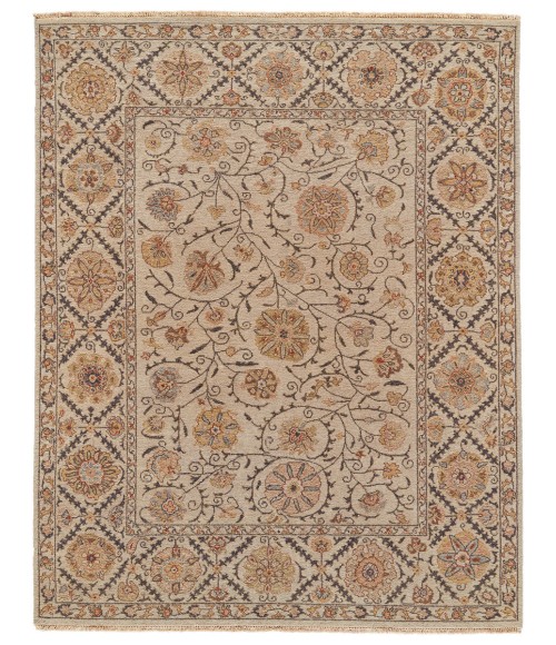 Feizy Amherst 7390759F Tan/Gray/Red 9'-6 x 13'-6 Rectangle Area Rug