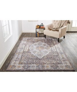 Feizy Armant Rug 9'-5 x 12'-5 Rectangle 3906F GRAY/MULTI