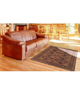 Feizy Ashi Rug 5'-6 x 8'-6 Rectangle 6127F BROWN/BROWN