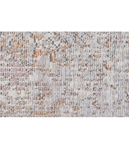 Feizy Cecily 8573586F Gold/Pink/Blue 8' x 8' Square Area Rug