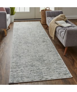 Feizy Atwell Rug 3' x 8' Rectangle 3218F GRAY