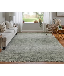 Feizy Branson Rug 2' x 3' Rectangle 69BQF GREEN/IVORY