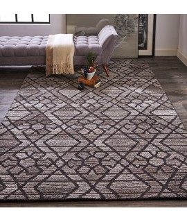 Feizy Asher Rug 9' x 12' Rectangle 8766F GRAY/CHARCOAL