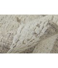 Feizy Ashby ASH8909F Gray/Ivory 2'-6 x 10' Runner Area Rug