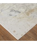 Feizy Astra ARA39L3F Gray/Gold/Ivory 1'-8 x 2'-10 Rectangle Area Rug