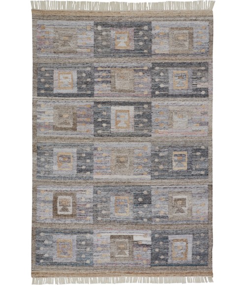 Feizy Beckett 8900816F Gray/Taupe/Tan 9' x 12' Rectangle Area Rug