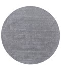 Feizy Luna 5798049F Gray/Blue 10' x 10' Round Area Rug