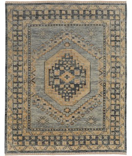 Feizy Fillmore Rug 8' x 8' Round 6941F BLUE/CHARCOAL