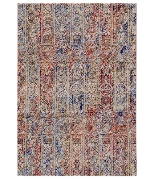 Feizy Emerson 6813543F Red/Ivory 1'-8 x 2'-10 Rectangle Area Rug