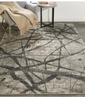 Feizy Kano 8643877F Taupe/Gray/Ivory 8'-9 x 8'-9 Round Area Rug