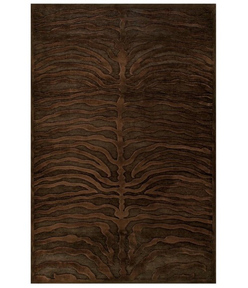 Feizy Saphir 5123796F Brown 2'-2 x 4' Rectangle Area Rug