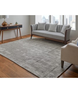 Feizy Eastfield Rug 3' x 5' Rectangle 69AKF GRAY/BEIGE