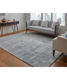 Feizy Eastfield Rug 3' x 5' Rectangle 69A1F GRAY