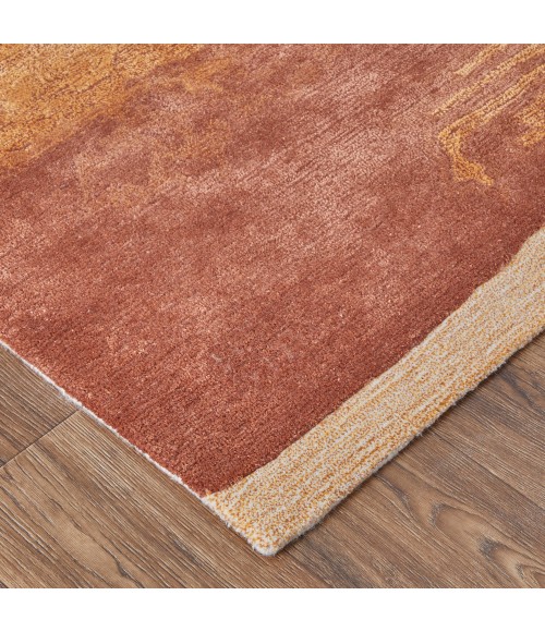 Feizy Anya ANY8921F Red/Orange/Ivory 2' x 3' Rectangle Area Rug