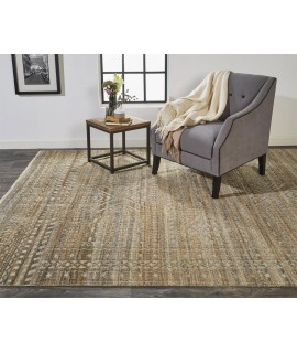 Feizy Payton Rug 9'-6 x 13'-6 Rectangle 6496F BROWN/GRAY