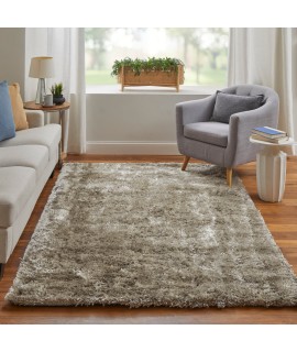 Feizy Blunham Rug 7' x 10' Rectangle 4116F TAUPE