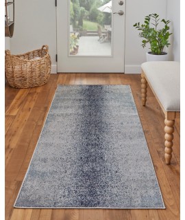 Feizy Astra Rug 2'-10 x 7'-10 Runner 39L2F IVORY/BLUE