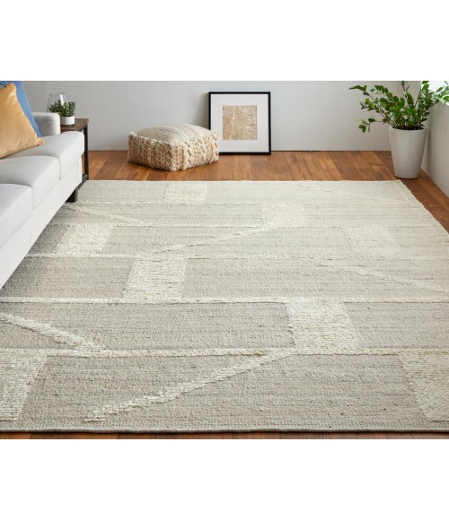 Feizy Ashby ASH8908F Tan/Ivory 2' x 3' Rectangle Area Rug