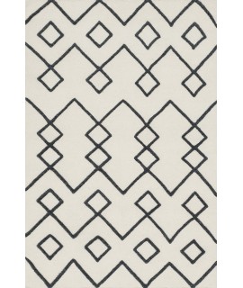Loloi Adler AW-04 IVORY Area Rug 5 ft. 0 in. X 7 ft. 6 in. Rectangle