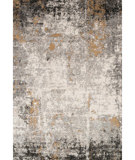 Loloi Alchemy ALC-02 GRANITE / GOLD Area Rug 2 ft. 8 in. X 10 ft. 6 in. Rectangle