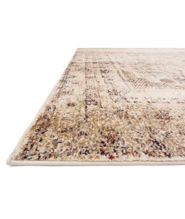 Loloi Anastasia AF-01 IVORY / MULTI Area Rug 5 ft. 3 in. X 5 ft. 3 in. Round