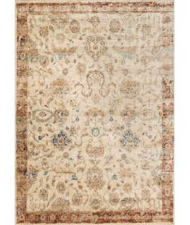 Loloi Anastasia AF-04 ANT. IVORY / RUST Area Rug 5 ft. 3 in. X 5 ft. 3 in. Round