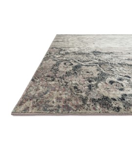 Loloi Anastasia AF-06 INK / IVORY Area Rug 5 ft. 3 in. X 5 ft. 3 in. Round