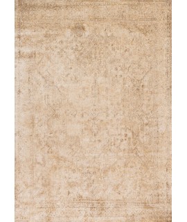 Loloi Anastasia AF-15 IVORY / LT. GOLD Area Rug 5 ft. 3 in. X 5 ft. 3 in. Round