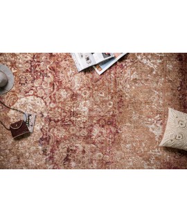 Loloi Anastasia AF-18 COPPER / IVORY Area Rug 5 ft. 3 in. X 5 ft. 3 in. Round
