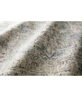 Loloi Anastasia AF-20 BLUE / SLATE Area Rug 5 ft. 3 in. X 5 ft. 3 in. Round