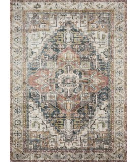 Loloi Anastasia AF-23 IVORY / MULTI Area Rug 5 ft. 3 in. X 5 ft. 3 in. Round