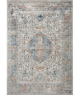 Loloi Bianca BIA-02 STONE / MULTI Area Rug 2 ft. 8 in. X 10 ft. 6 in. Rectangle