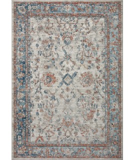 Loloi Bianca BIA-05 DOVE / MULTI Area Rug 2 ft. 8 in. X 10 ft. 6 in. Rectangle