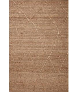 Loloi Bodhi BOD-05 NATURAL / NATURAL Area Rug 18 in. X 18 in. Sample