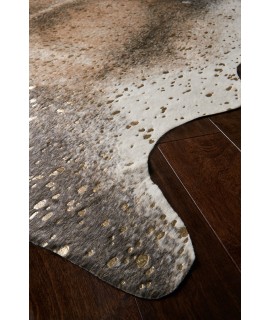 Loloi Bryce BZ-04 MOCHA / GOLD Area Rug 3 ft. 10 in. X 5 ft. Rectangle