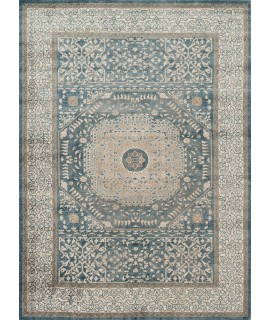 Loloi Century CQ-01 BLUE / SAND Area Rug 2 ft. 8 in. X 10 ft. 6 in. Rectangle