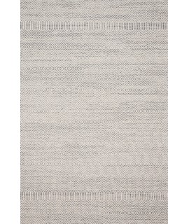Loloi Cole COL-02 GREY / BONE Area Rug 2 ft. 7 in. X 10 ft. 0 in. Rectangle